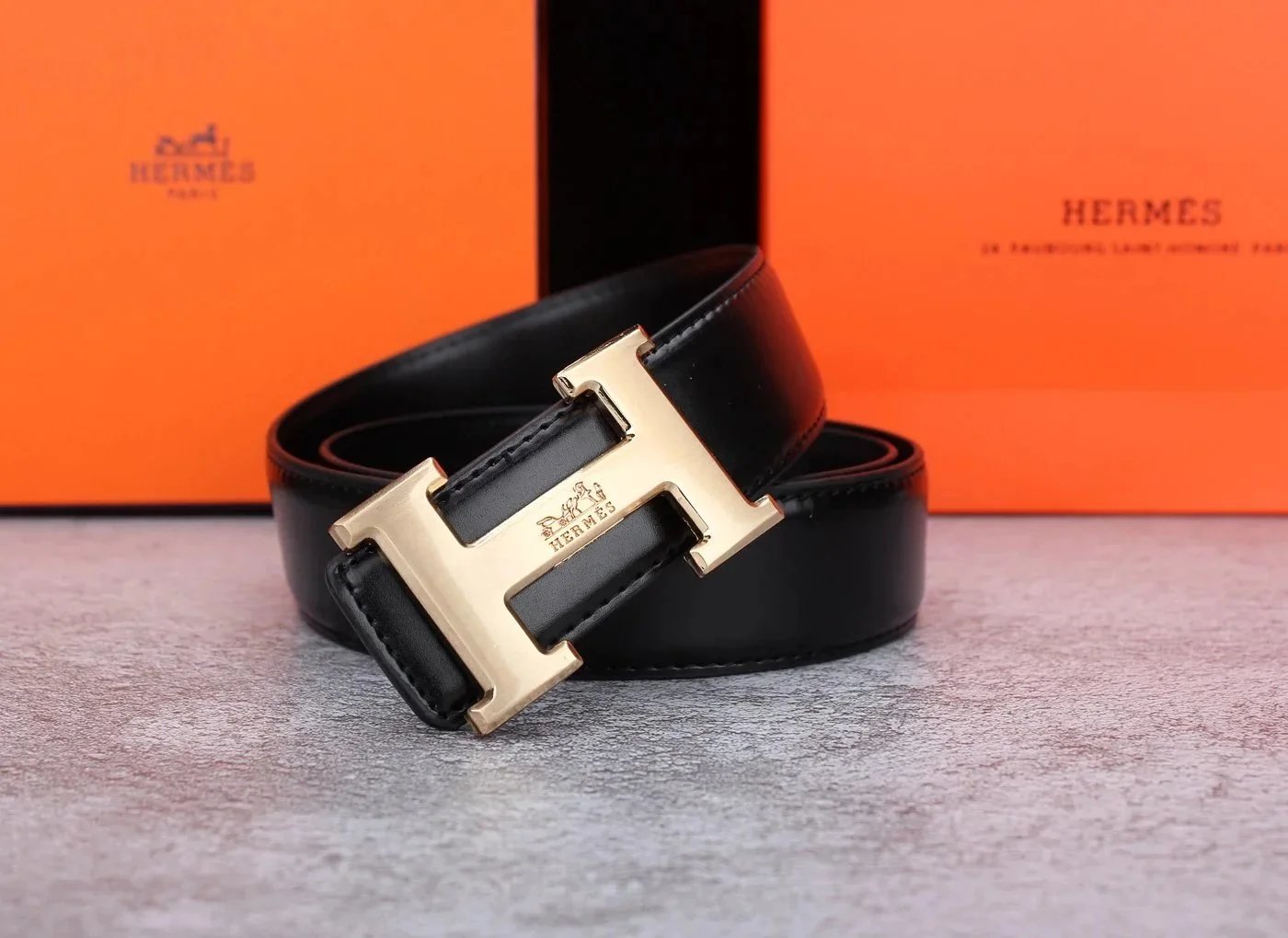 HERMES Leather Belt — QC