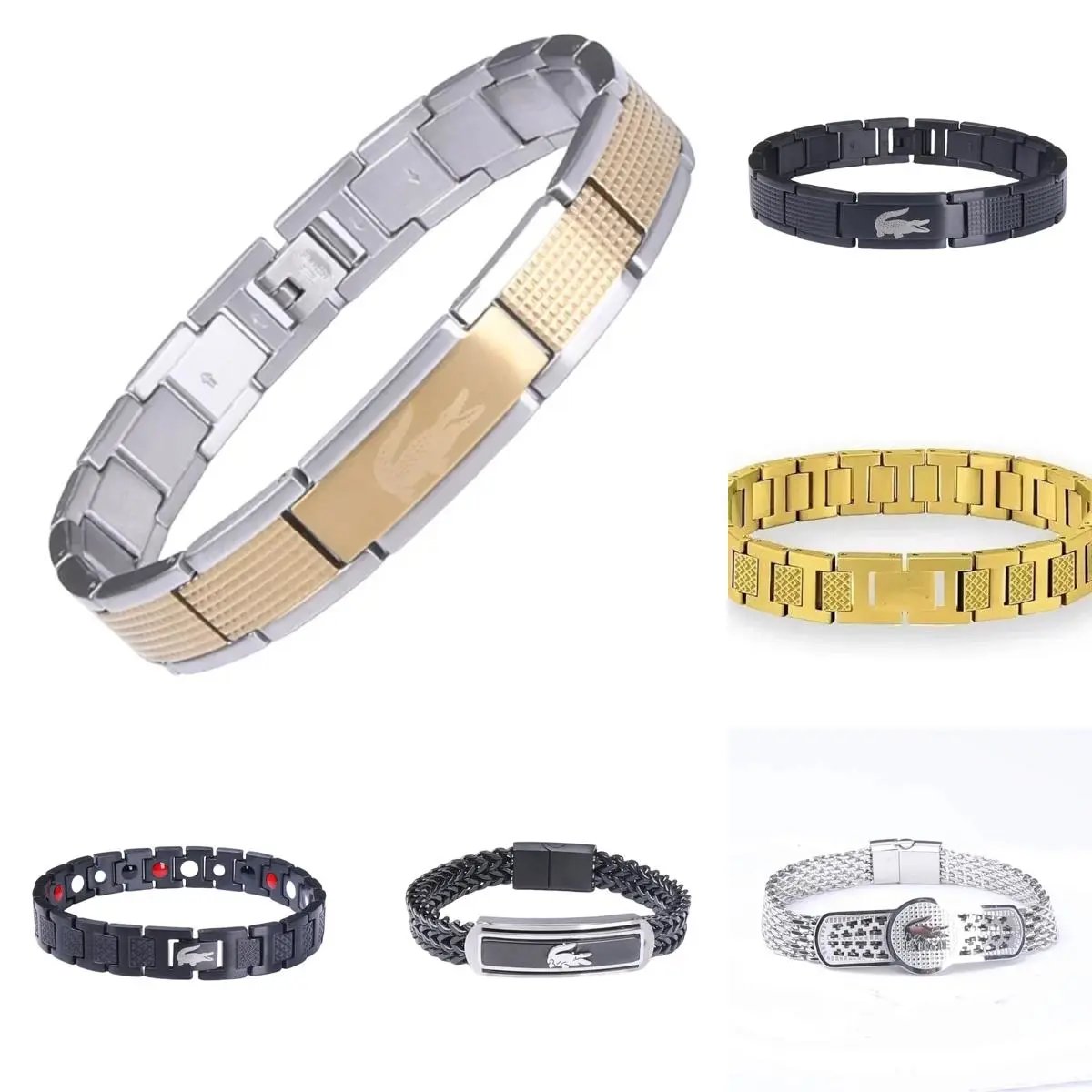 LACOSTE Bracelet (6+ Colorways) — QC