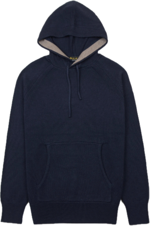  LORO PIANA Cotton-Cashmere Hoodie (2+ Colorways), schoon gefotografeerd.