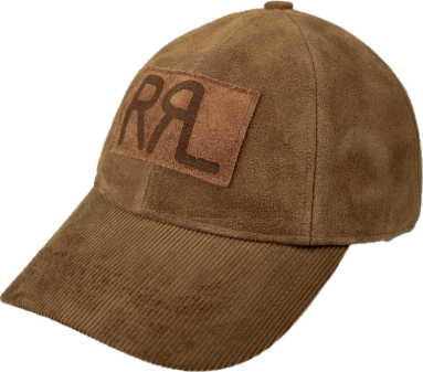 RALPH LAUREN Suede Cap — QC
