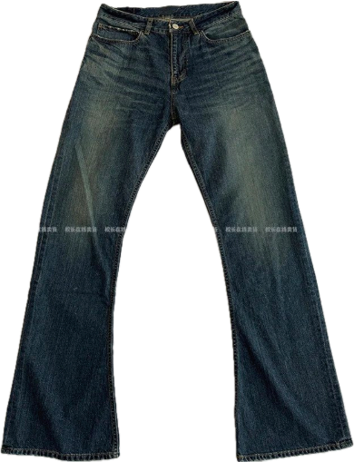  NO BRAND Washed Jeans, schoon gefotografeerd.