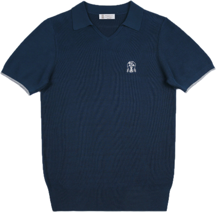 BRUNELLO CUCINELLI Knit Polo (2+ colorways) — QC