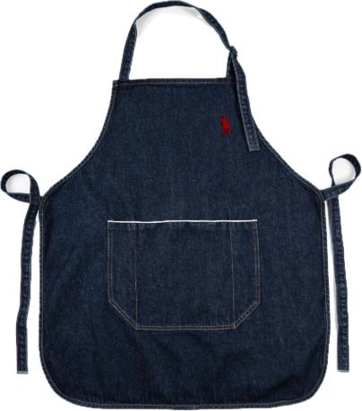 RALPH LAUREN Denim Apron, schoon gefotografeerd.