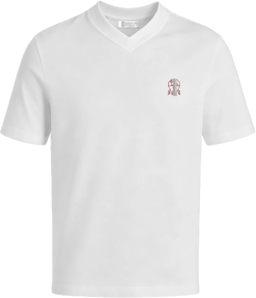 BRUNELLO CUCINELLI V-Neck T-Shirt (2+ Colorways) — QC