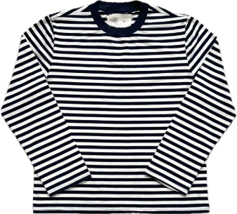 READER Striped Long Sleeve T-Shirt — QC
