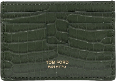  TOM FORD Card Holder (14+ Colorways), schoon gefotografeerd.