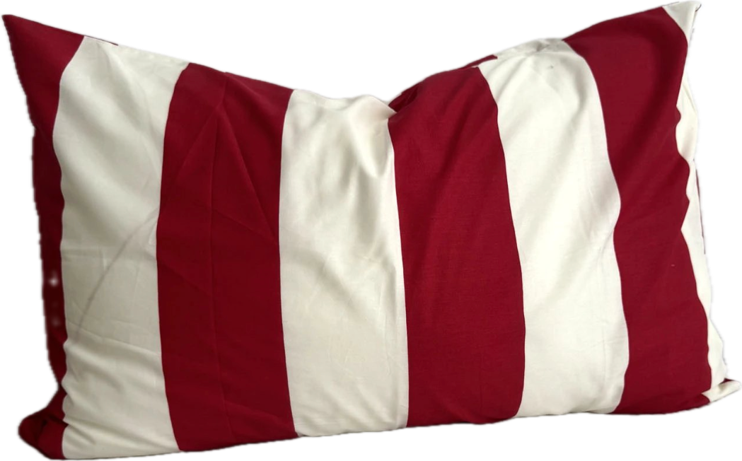 NO BRAND Striped Pillowcase — QC