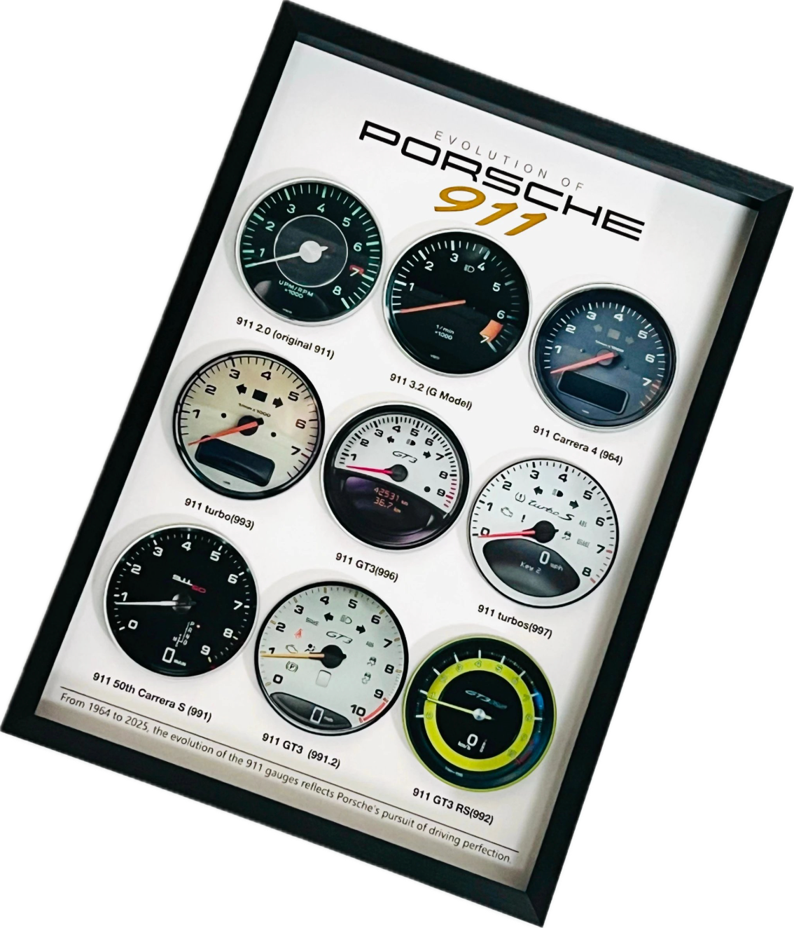PORSCHE 911 Gauge Frame — QC
