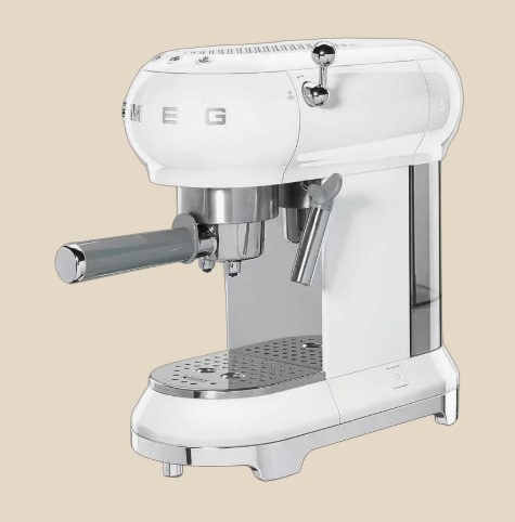SMEG Espresso Machine White — QC