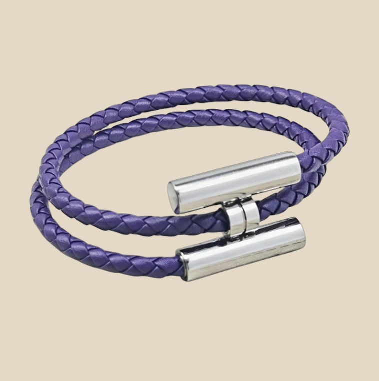 BOTTEGA VENETA Braided Wrap Bracelet — QC