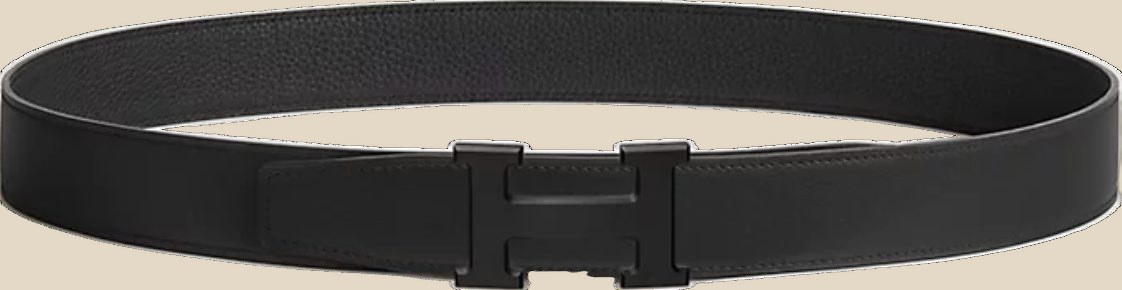  HERMES Belt (Blue), schoon gefotografeerd.