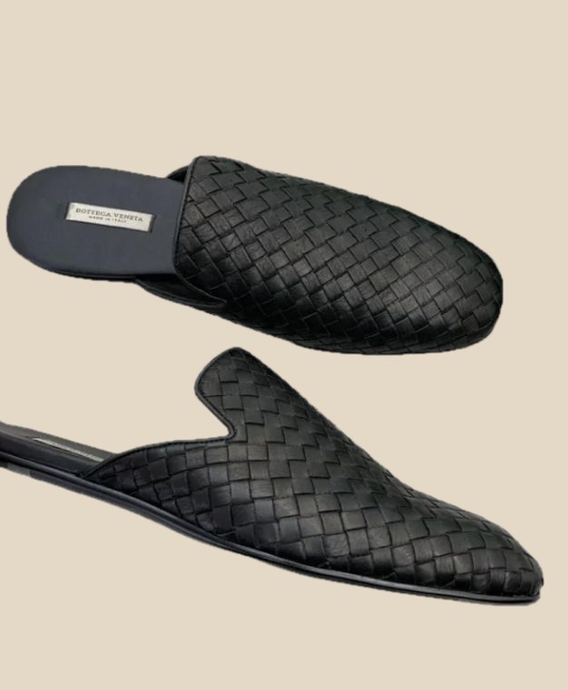 BOTTEGA VENETA Intrecciato Mules — QC
