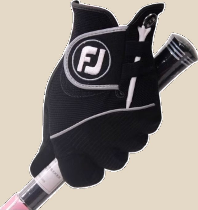 BLACK GOLF GLOVE — QC