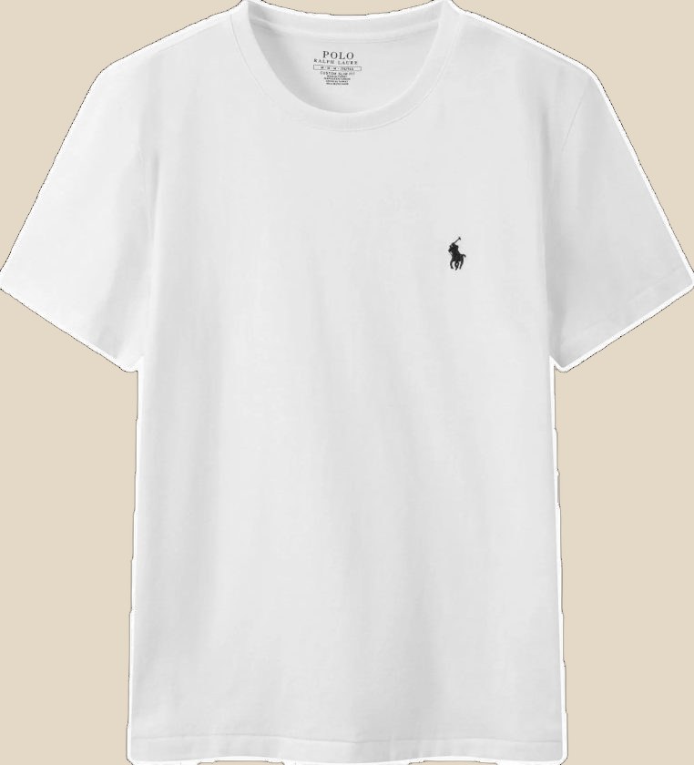 RALPH LAUREN T-Shirt (striped) — QC