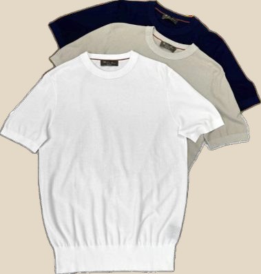 LORO PIANA Linen T-Shirt (3 colorways) — QC