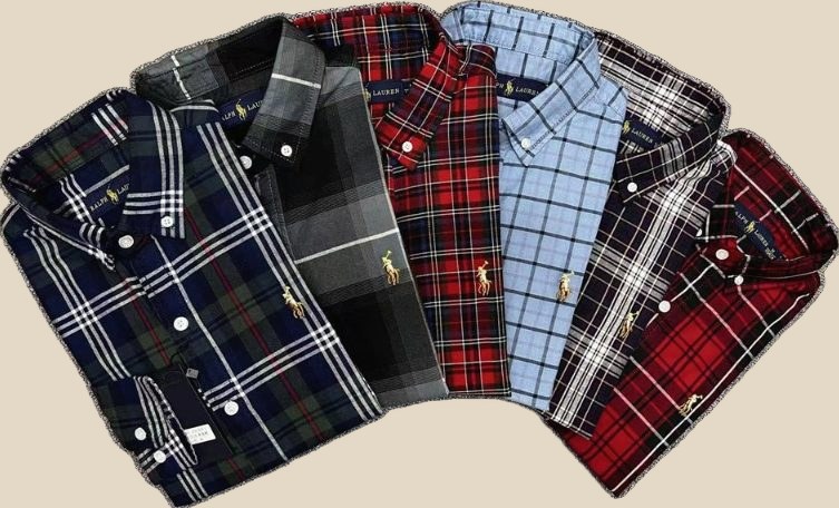 RALPH LAUREN Checked Shirt (5+ colorways) — QC