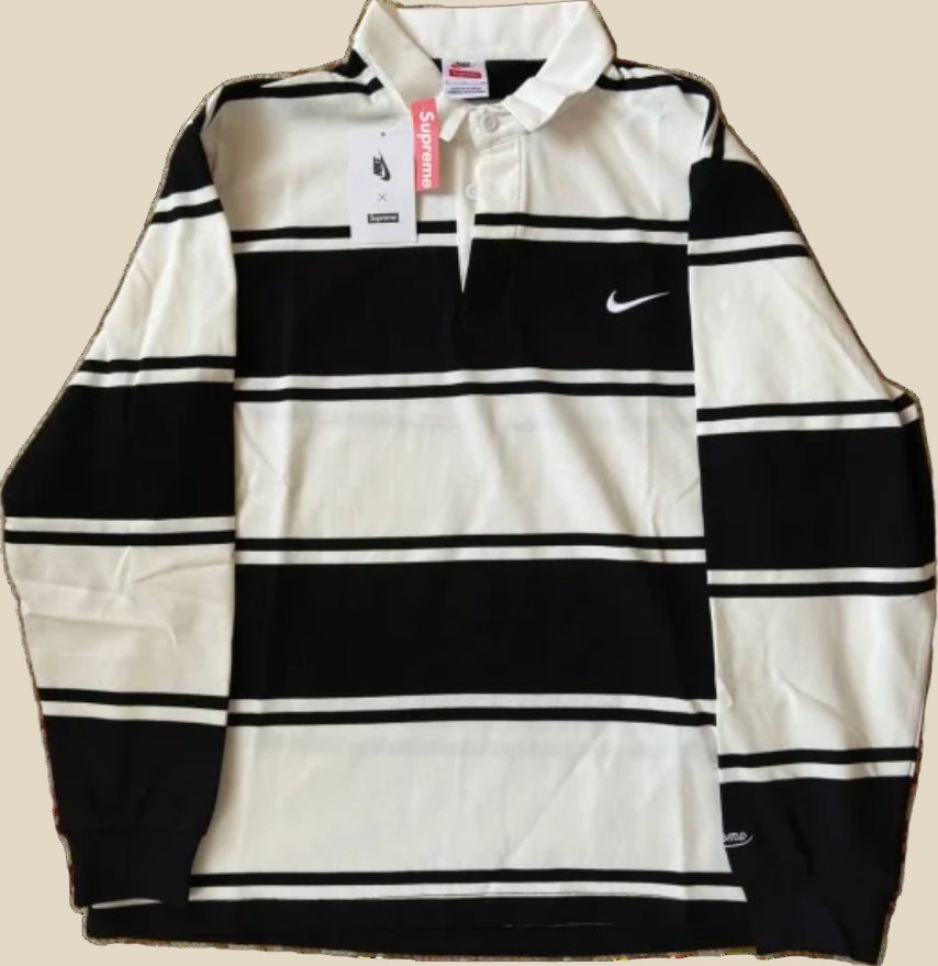 NIKE X SUPREME Rugby Polo (3+ colorways) — QC