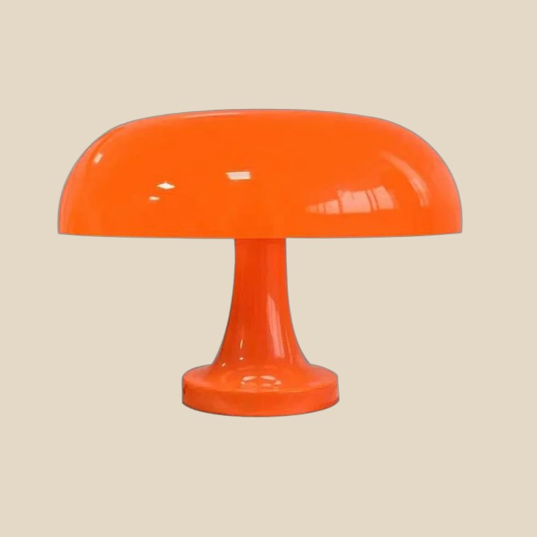 ARTEMIDE Mushroom Table Lamp Orange — QC