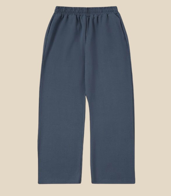 NO BRAND Trousers Slate Blue — QC