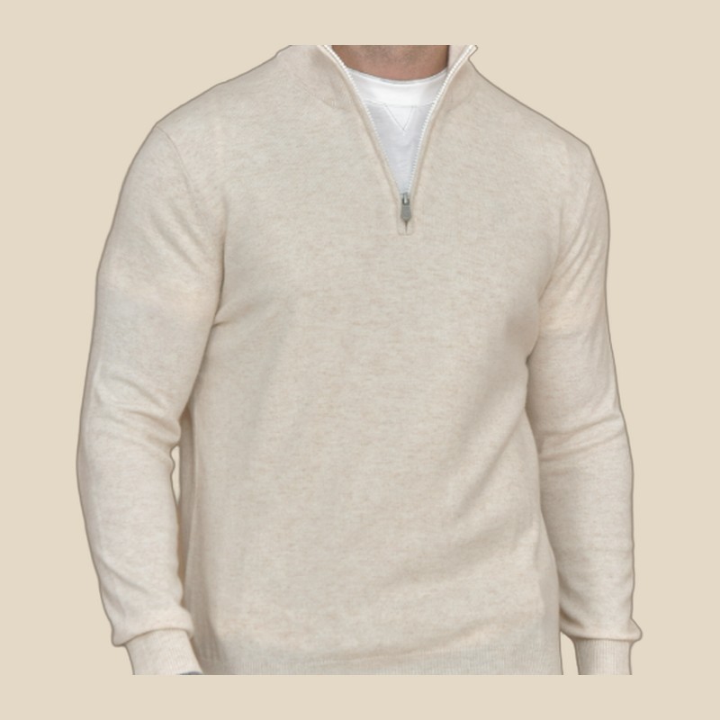 BRUNELLO CUCINELLI Quarter-Zip — QC