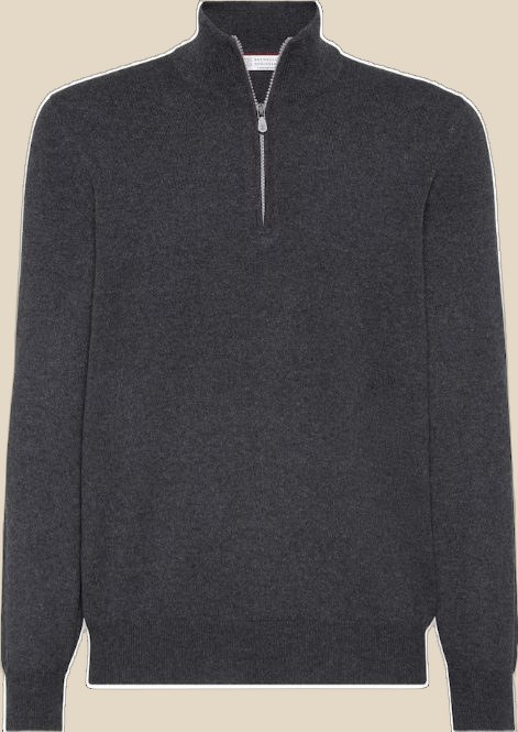 BRUNELLO CUCINELLI Quarter-Zip — QC