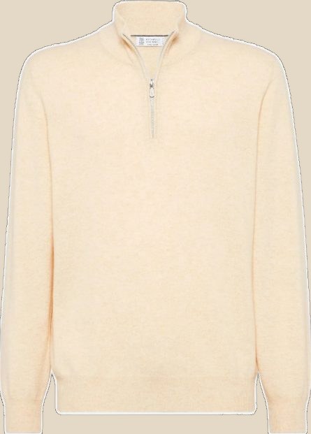 BRUNELLO CUCINELLI Quarter-Zip — QC