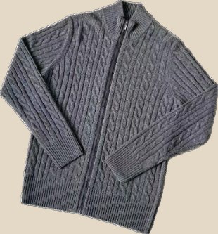 LORO PIANA Zipper baby cashmere — QC
