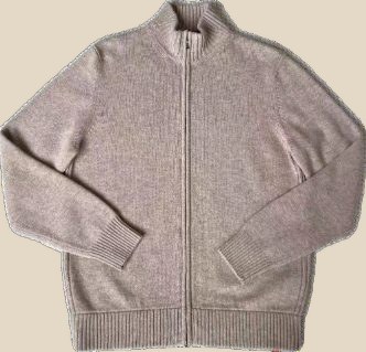 LORO PIANA Zipper really soft wool — QC