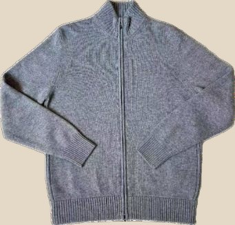LORO PIANA Zipper really soft wool — QC