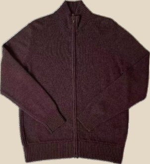 LORO PIANA Zipper really soft wool — QC