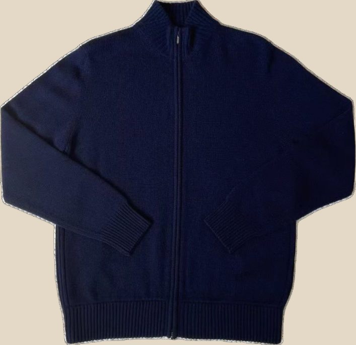 LORO PIANA Zipper really soft wool — QC