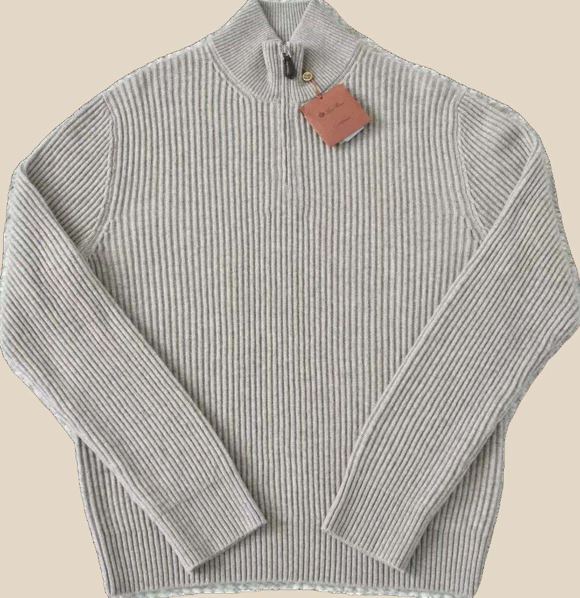 LORO PIANA Zipper really soft wool — QC