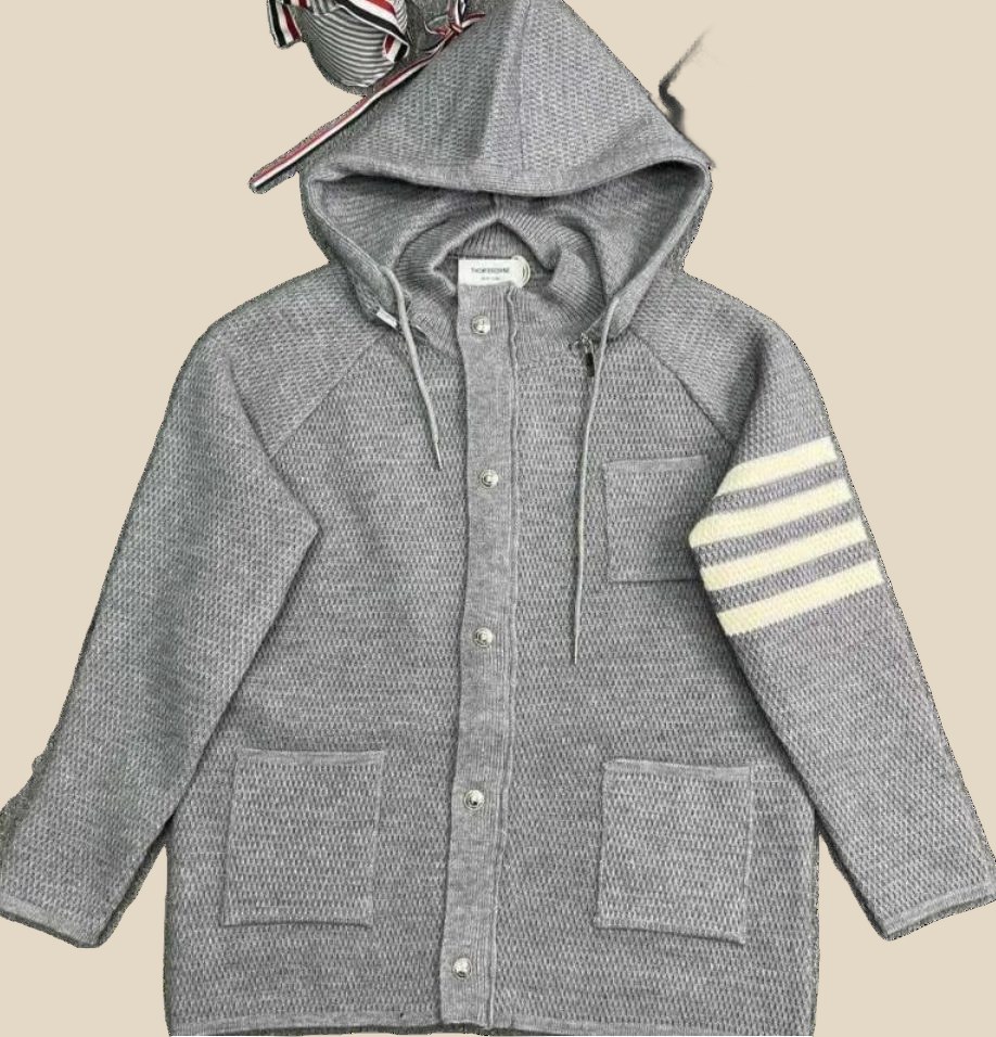 THOM BROWNE Button up jacket — QC