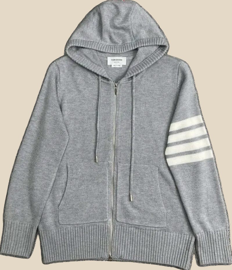 THOM BROWNE zipper — QC
