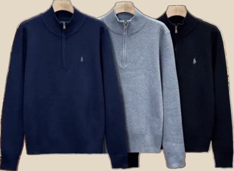 RALPH LAUREN Zip (3+ Colorways) — QC