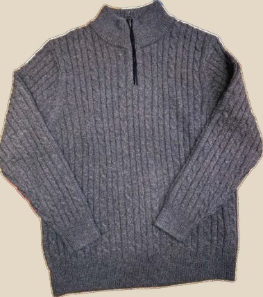 LORO PIANA Zipper baby cashmere — QC