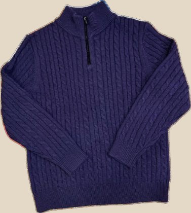 LORO PIANA Zipper baby cashmere — QC