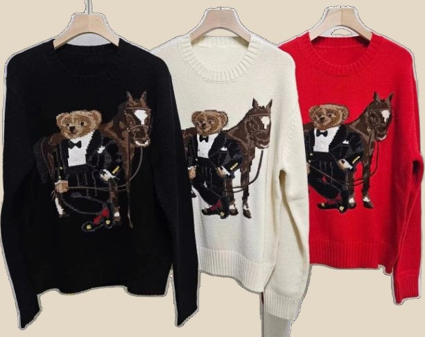 RALPH LAUREN Knit Sweater (3+ Colorways) — QC