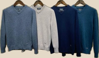 KITON V-Neck sweater (4+ Colorways) — QC