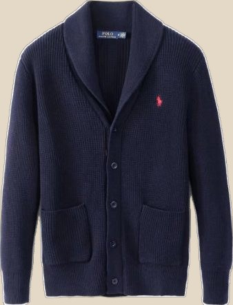 RALPH LAUREN Cardigan (4+ Colorways) — QC