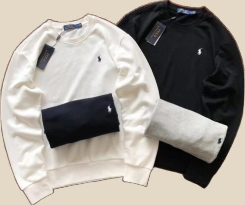 RALPH LAUREN Crewneck (4+ Colorways) — QC