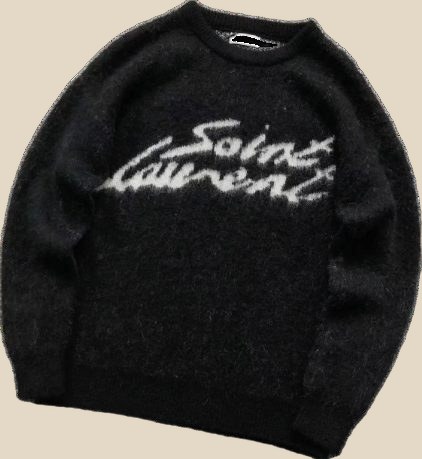 SAINT LAURENT Knitted Sweater — QC