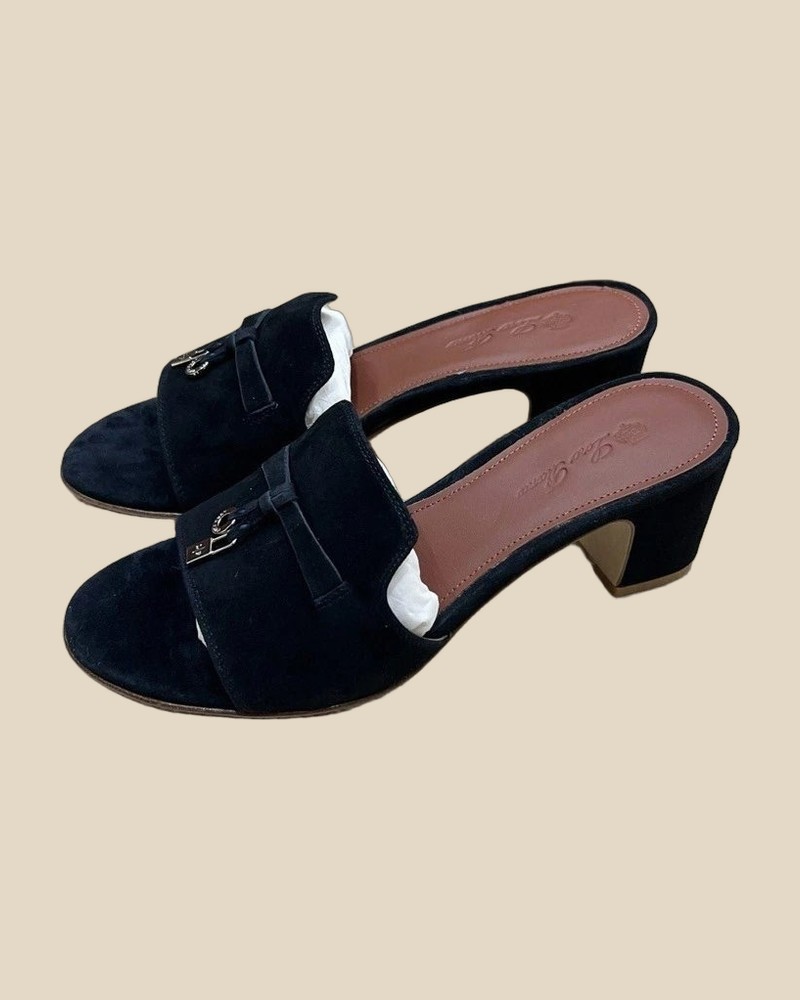  LORO PIANA HEELS (5+ Colorways), schoon gefotografeerd.