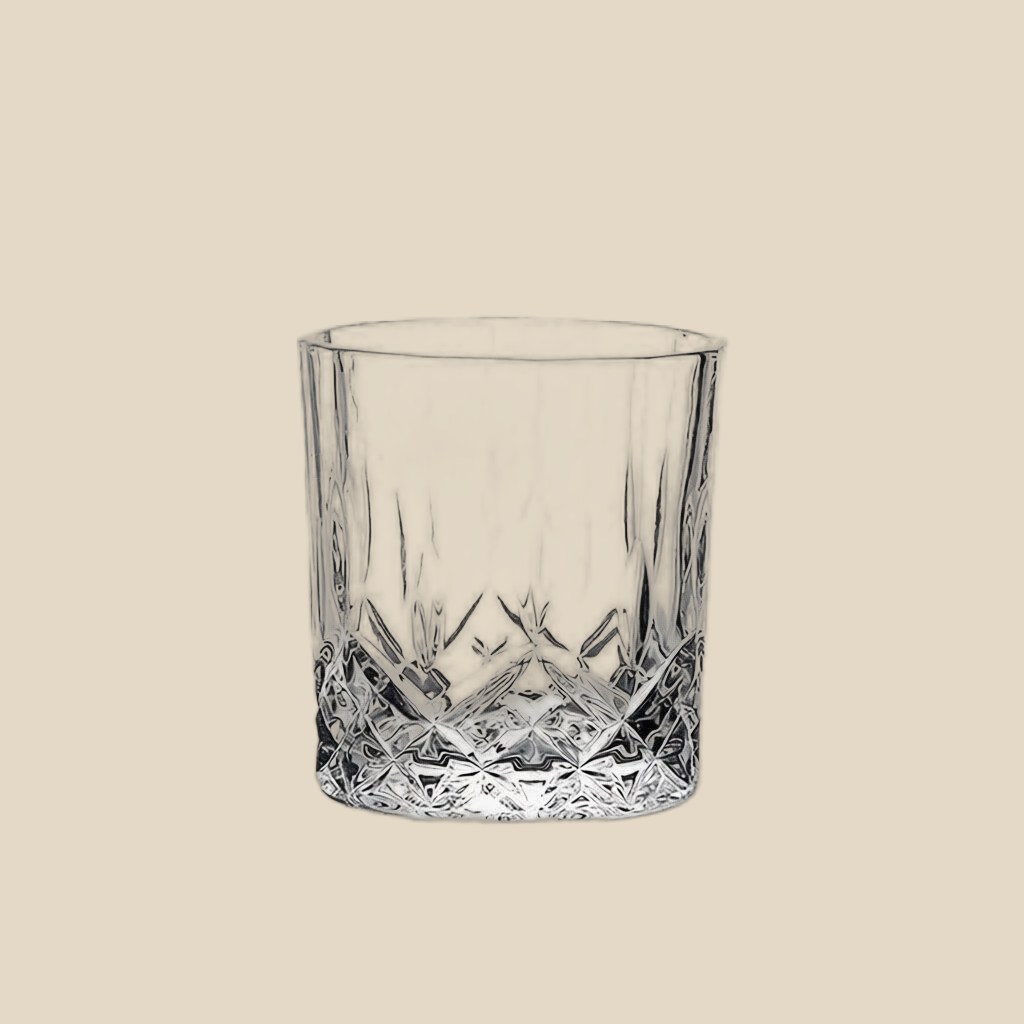 Cut Glass Whisky Tumbler (40+ Colorways) — QC