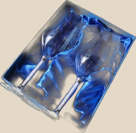  SWAROVSKI Wine Glasses, schoon gefotografeerd.