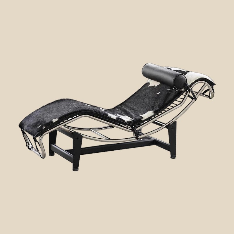 Chrome Frame Chaise Longue — QC