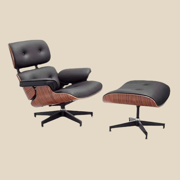 Lounge Chair & Ottoman — QC