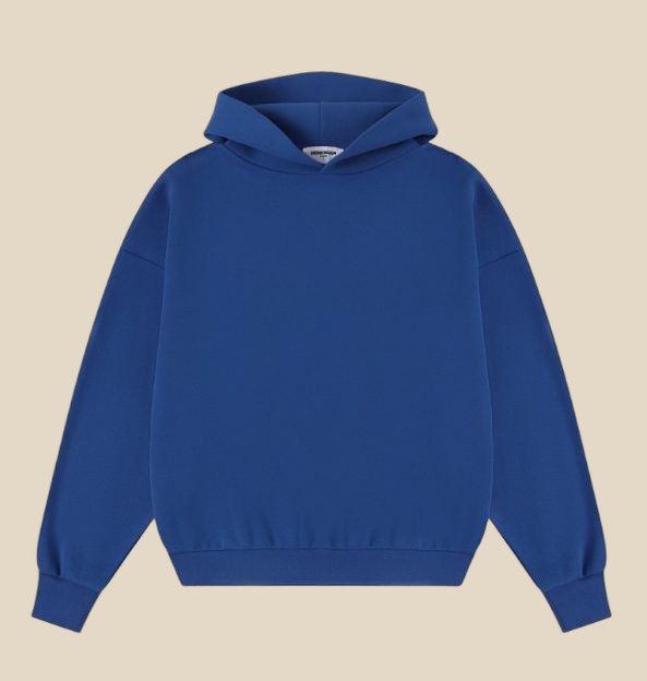 NO BRAND Hoodie Cobalt — QC