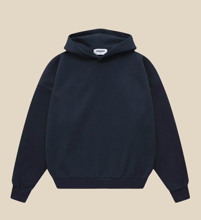NO BRAND Hoodie Navy — QC