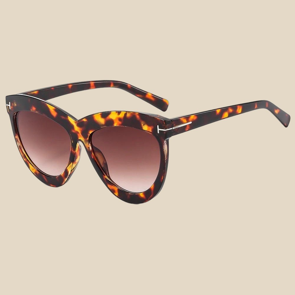 TOM FORD TOM FORD Sunglasses Cat-Eye Tortoise — QC
